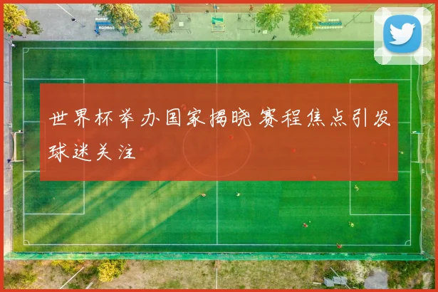 世界杯举办国家揭晓 赛程焦点引发球迷关注